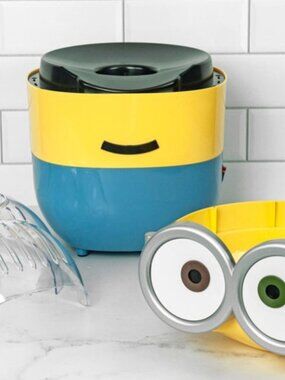 Minion Popcorn Machine sale $40 (original price $59.99)
